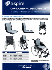 Aspire Contoured Padded Overlay Flyer