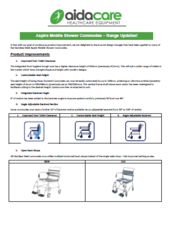 PAB - Aspire Shower Commode Upgrades