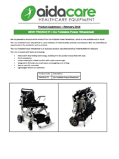 PAB - iGo Foldable Power Wheelchair