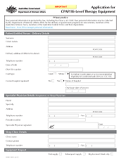 D9140 - Application for CPAP_Bi-Level Therapy Equipment