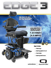 Quantum Edge 3 Power Wheelchair